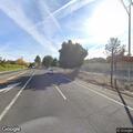 Car crashes through fence near Caltrain tracks