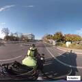 Trespasser on light rail tracks near Tasman station