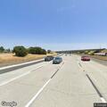 Sedan hits center divider on northbound I-280