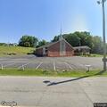 Rocks blocking roadway near church on Matoaka Road