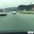 Reckless blue Prius reported on Highway 1