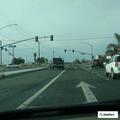 Traffic stop and warrant check at Chevron