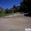 Driver reports donuts in white Lexus near Calaveras