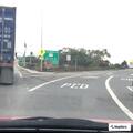 Traffic collision in front of Millbrae Chevron