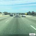 Reckless driver in white Mercedes on US-101