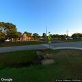 Two-car crash blocks road in front of armory