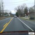 Truck hits tree and blocks roadway