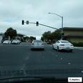 Medical call for patient near courtyard at senior living
