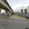 Bus driver enters wrong side at Colma station