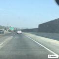 Traffic crash blocking lane on northbound 238