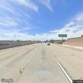 Disabled Honda with flat tire on I-580