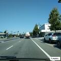 Pedestrian walking in traffic on Castro Valley Blvd