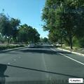 Unit partially blocking exit lane at Fallon Road