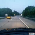 Man sitting by disabled car on I-64 mile 125.5 in Beaver