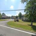 Traffic stop in funeral home parking lot