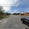 Traffic stop involving white Mazda sedan