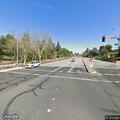 Dead deer between lanes on Crow Canyon Road