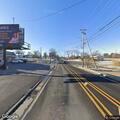 Vehicle driving on Harper Road without lights