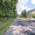 Tree blocking roadway on Hanging Rock Highway