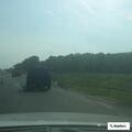 Traffic stop on red SUV on US 45 in Eldorado
