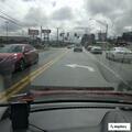 Traffic stop of red GMC at Beckley restaurant