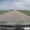 Reckless company truck nearly hits car on KS-254