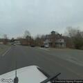 Single car off road on Courthouse Road