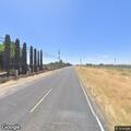 Small grass fire under bridge near Littlejohn Creek