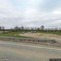 Car off embankment at Bluegrass Parkway park-and-ride