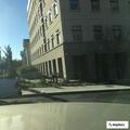 Commercial fire alarm at eight-story school building