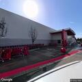 Unattended warming fire behind Target store