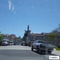 Person having difficulty breathing on Main Street