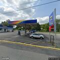 Medical transport from Sunoco in Rupert using blue Jeep