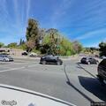 Minor crash involving Tesla and truck in parking lot
