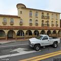 Person with back pain at motel in Sonora