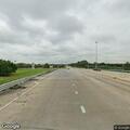 Road hazard with nails at Walmart exit cleared