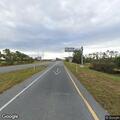 Small roadside fire near Turnpike in Wildwood