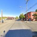 Partial building collapse at Oakland street corner