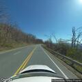 Traffic crash with fluids down on Rockfish Gap road