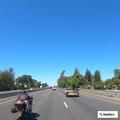 Container fire reported on Highway 99 at Morada