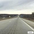 Debris hazard on northbound Highway 13 near Osceola