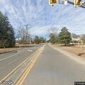 Tree blocking lane on North Main Street