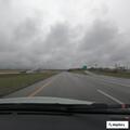 Tractor trailer tire debris on I-49 near Rich Hill