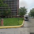 Fire alarm at multi-story apartment building