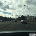 Person having full stroke at intersection in Petaluma