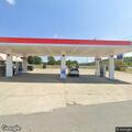 Car on fire at Summersville gas station