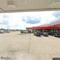 Two-vehicle crash near truck stop, no injuries