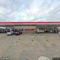 Person locked out of car at gas station