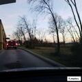 Traffic stop in Circle K parking lot