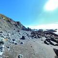 Person treated for fall with head injury near Shell Beach